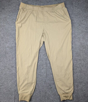 The North Face Joggers Womens 1X Lightweight Outdoor Athletic Hike Brown Pull On